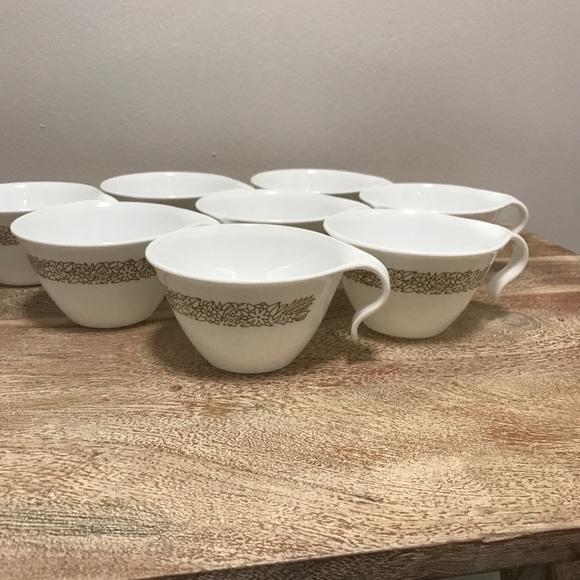 Corelle Other - Vintage Corelle Woodland Set of 8 Coffee Cups